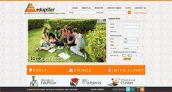 Desktop Screenshot of edupillar.com